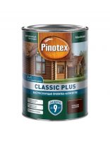 Пропитка Pinotex, Classic Plus, для дерева, антисептик, палисандр, 0.9 л