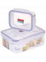 Контейнер пищевой пластик, 5 шт, прямоугольный, 3000/2000/1200/600/300 мл, F147-2610-5