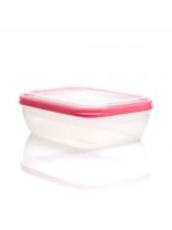 Контейнер пищевой пластик, 1.2 л, 19.8х14.5х7 см, в ассортименте, прямоугольный, Полимербыт, Премиум, 4356200