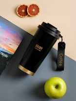 Термокружка нержавеющая сталь, 0.5 л, Enjoy, черная, Y4-9311