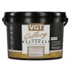 Декоративная Штукатурка Фактурная VGT Gallery TS 05 9кг для Внутренних и Наружных Работ, Белая / ВГТ Штукатурка Фактурная.