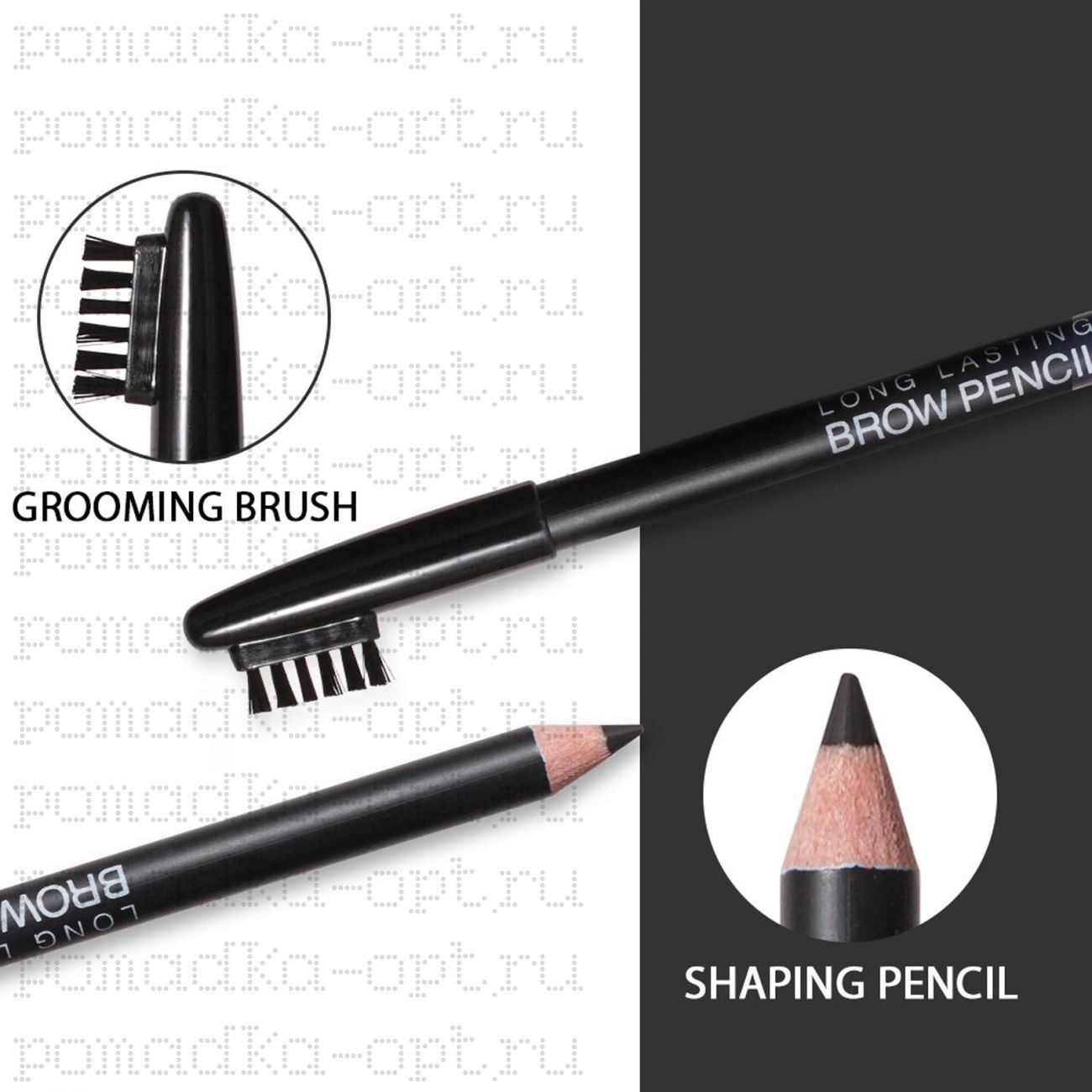 Lamel Professional Brow Pencil Карандаш для бровей | 402 графит