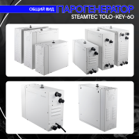 Парогенератор Steamtec TOLO KEY 60 - 6 кВт бюджетная серия