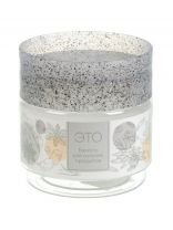 Банка для сыпучих продуктов, пластик, 0.5 л, 9.2х9.2х10 см, с крышкой, Homver, Asti, 50621/02, светло-серая