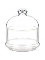 Емкость стекло, 0.49 л, с крышкой, Pasabahce, Basic, 96814B