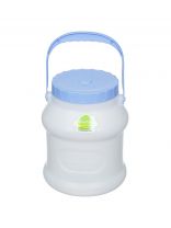 Бидон пластик, 3 л, с ручкой, белый, Martika, Просперо, С925