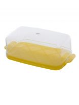 Масленка пластик, 17.5х8.3х5.7 см, крышка пластик, в ассортименте, Полимербыт, 433380000