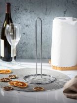 Держатель для бумажных полотенец, металл, 28х14 см, Y3-1111