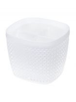 Сушилка для столовых приборов, пластик, 17х14 см, белая, Idea, Пирула, М 1168