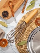 Венчик кондитерский, силикон, навеска, Daniks, Elite Wood, CL04228BC4