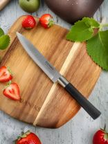 Нож кухонный Daniks, Скара, универсальный, нержавеющая сталь, 12.5 см, рукоятка пластик, YW-A341-UT