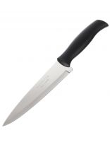 Нож кухонный Tramontina, Athus, универсальный, рукоятка черная, нержавеющая сталь, 18 см, рукоятка пластик, 23084/007-TR