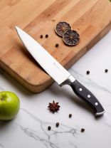 Нож кухонный Daniks, Reference, шеф-нож, нержавеющая сталь, 20 см, рукоятка дерево, S-K43306-02