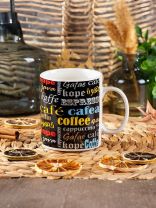 Кружка керамика, 340 мл, Y4-8047, в ассортименте