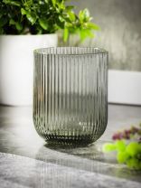 Стакан 260 мл, стекло, Грани, графит, Y4-6560