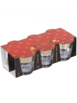 Стопка стекло, 50 мл, 6 шт, Glasstar, Барокко, GN1_50_1