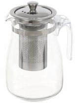 Чайник заварочный стекло, 0.9 л, с ситечком, BF-513(900мл.)