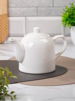 Чайник керамика, 1 л, Грейс, Y4-9053, белый