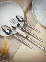 Набор столовых приборов металл, 24 предмета, столовый, B020148, с дизайном