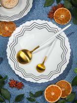 Тарелка суповая, стеклокерамика, 21 см, 0.6 л, круглая, Вэнсдей, Daniks, BY23LHP95