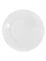 Тарелка обеденная, стеклокерамика, 24.5 см, круглая, Trianon, Luminarc, 61259/E9579/H3665/N5015/N3645