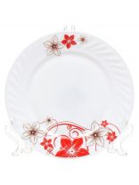 Тарелка десертная, стеклокерамика, 18 см, круглая, Кармен, Daniks, BY23HP70