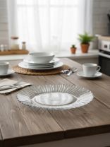 Блюдо стекло, круглое, 31.5 см, Aurora, Pasabahce, 10499SLB