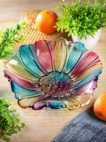 Блюдо стекло, фигурное, 29х8 см, сервировочное, Самоцвет, Y6-10326/Y4-9171