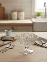 Ваза для конфет, стекло, на ножке, 10.75х14 см, Pasabahce, Aurora, 95833В