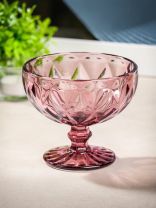 Креманка стекло, 120 мл, сиреневая, Y6-2021