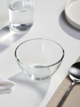 Салатник стекло, круглый, 11х6 см, Гладкий, ОСЗ, 07С1322-66