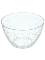 Салатник стекло, круглый, 18.8х11 см, Весна, Glasstar, G33_1329_1, прозрачный