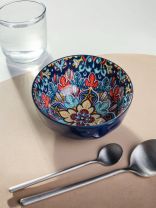 Салатник керамика, 12.5х6.5 см, 0.37 л, Самарканд, Y4-9759, синий