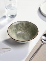 Салатник фарфор, круглый, 15х5 см, 350 мл, Мрамор, МФК, MFK20619