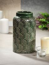 Ваза керамика, настольная, 22х9 см, Хвоя, Y6-10157/A060094