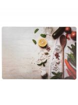 Салфетка для стола пластик, 40х28 см, прямоугольная, Кухня, Y4-9154