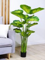 Дерево искусственное декоративное Диффенбахия, в кашпо, 136 см, Y4-3405