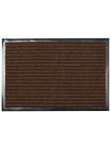 Коврик грязезащитный, 90х150 см, прямоугольный, резина, с ковролином, коричневый, Floor mat Комфорт, ComeForte, ХТ-6002