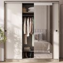 Шкаф-купе Альянс 2,0 м Кашемир/Дуб крафт серый