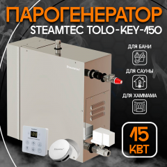 Парогенератор Steamtec TOLO KEY 150 - 15 кВт бюджетная серия