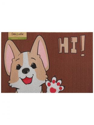 Коврик грязезащитный придверный, 60х90 см, LAPSHA, Dekorelle, 271-4.2/6090