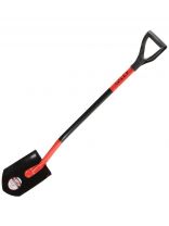 Лопата штыковая, металл, 1.5х190х280х1200 мм, черенок металлический, с рукояткой, Инструм-Агро, Лидер-ШМ, 060103