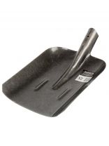Лопата совковая усиленная, рельсовая сталь, 223х228 мм, БТМ S2, 00-00025032, без черенка