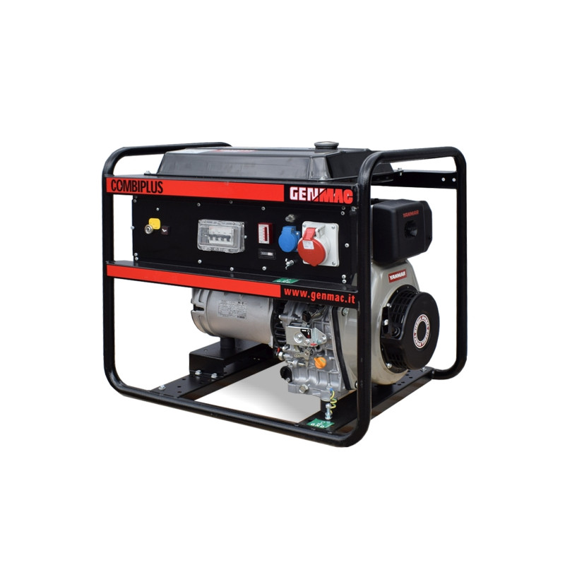 Дизельный генератор GENMAC COMBIPLUS G6500YEO