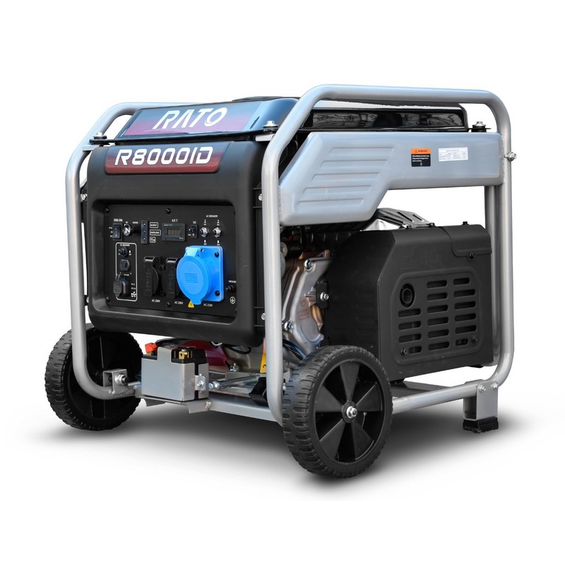 Инверторный бензиновый генератор RATO R8000iD