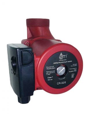 Насос циркуляционный, STI, 1" '', 233 Вт, максимальный напор 8 м, 2.3 м3/ч, CR 32/8-180