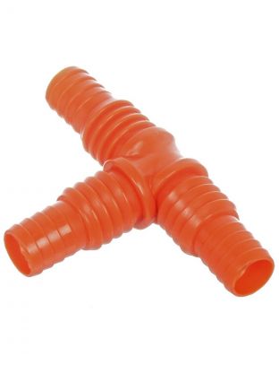 Тройник для шланга 3/4"-1", пластик, E190002