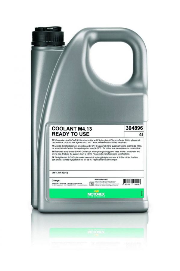Motorex COOLANT M4.13, 1л Концентрат