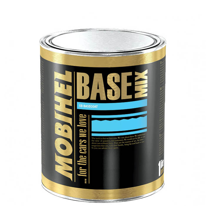 Mobihel база M310 Автоэмаль базовая, цвет солнечно-жёлтый, объем 1л.