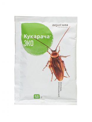 Инсектицид Кукарача ЭКО, от тараканов, гранулы, 50 г, Avgust